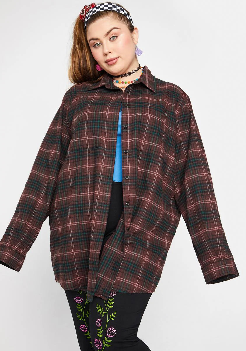 Lil Miss Nonconformist Flannel Shirt