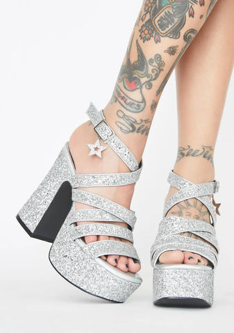 Star Light Star Bright Platform Heels