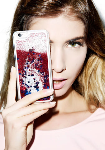 Shooting Star Glitterfalls iPhone Case
