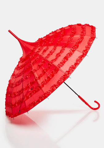 Rouge Gimme Shelter Pagoda Umbrella