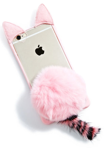 Pinky Fluff Ball iPhone 6/6+ Case