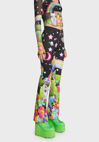 Happy Planet Graphic Pants
