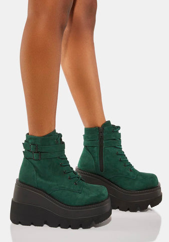 Shaker-52 Platform Ankle Boots