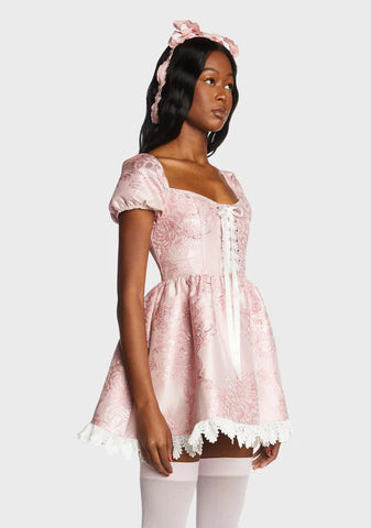 Sweet Smitten Embraces Corset Dress