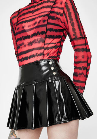 Sabrina Pleated Mini Skirt