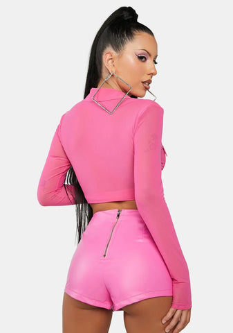 Sweet Hottie Era Lace-Up Shorts