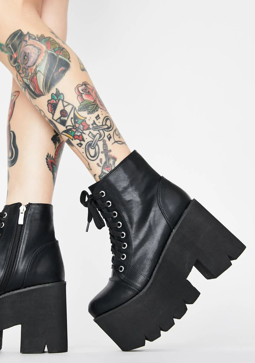 This Feeling Forever Platform Boots