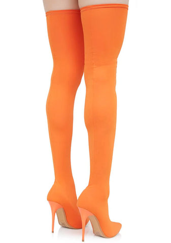 Sunset Sugar Spun Thigh-High Boots