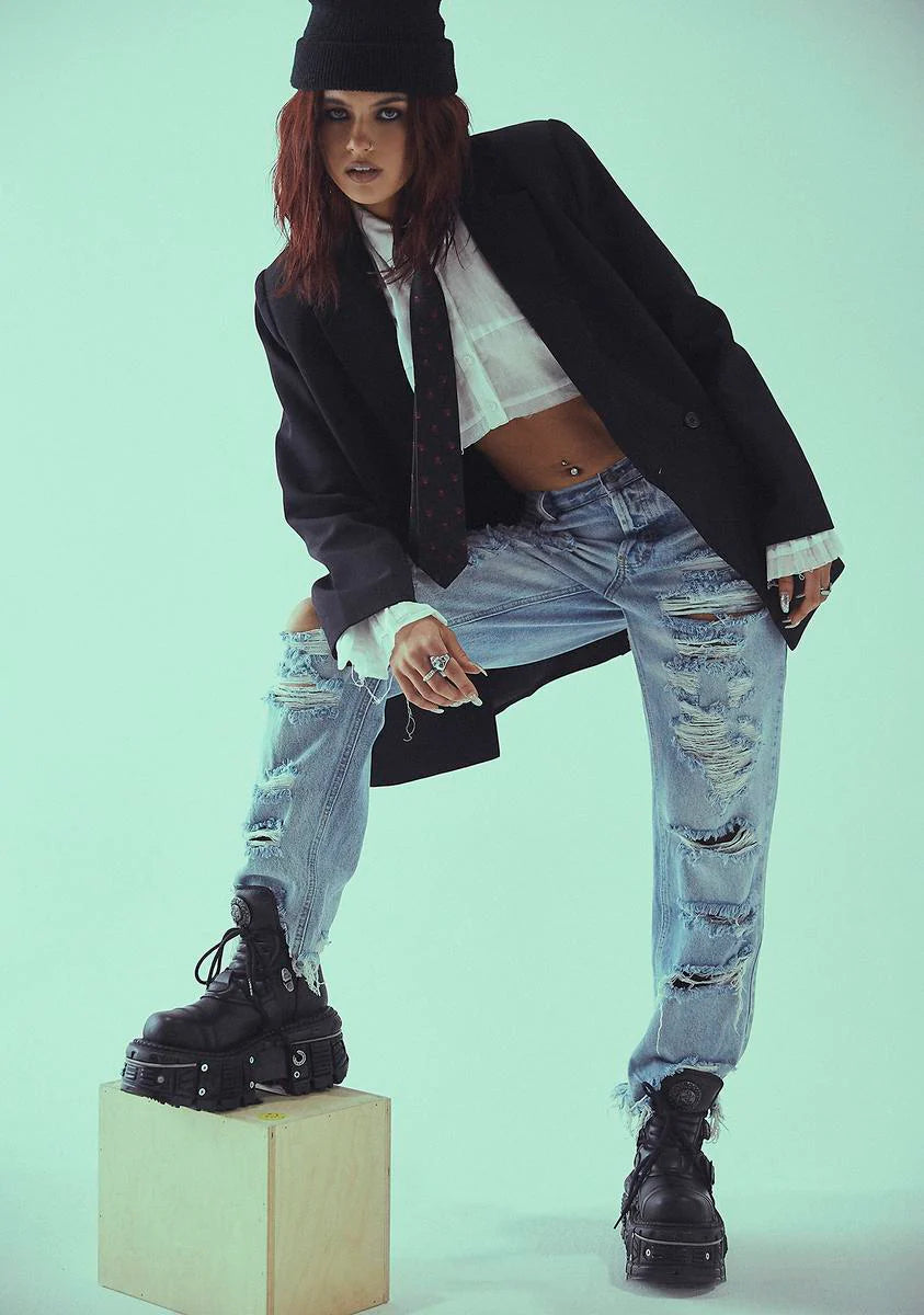 Thrashed Beyond Repair Denim Jeans