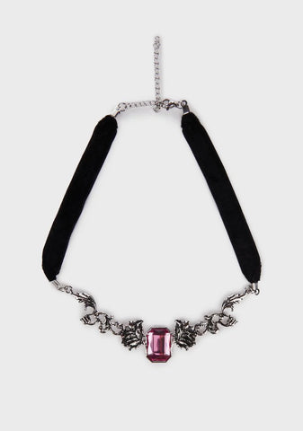 Sultry Union Crystal Necklace