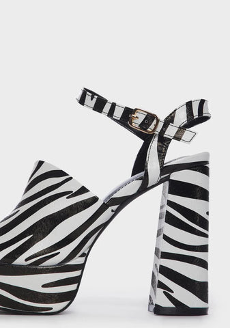 So Far Gone Platform Heels