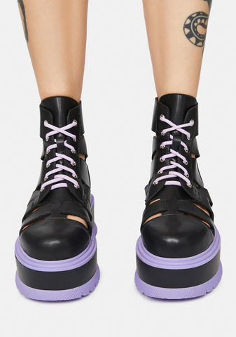 Ancient Domain Strappy Platforms