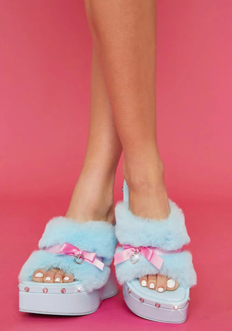 Now I'm Addicted Platform Sandals