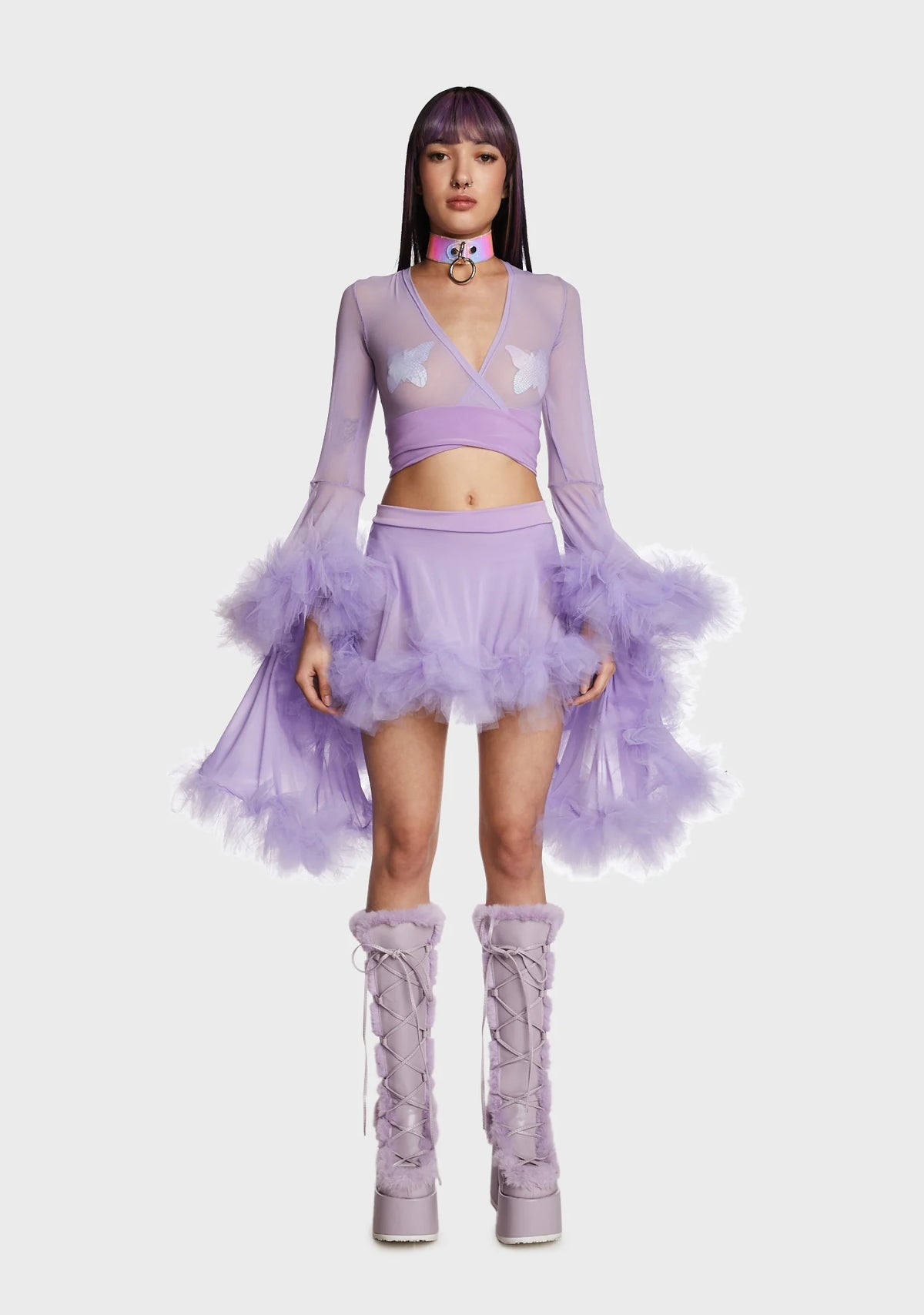 Tulle Fairy Set - Lilac