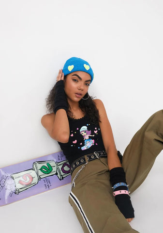 Chase The Fun Graphic Tank Top