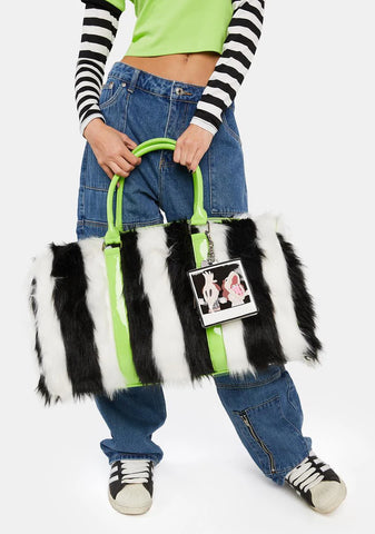 Wreaking Havoc Faux Fur Weekender