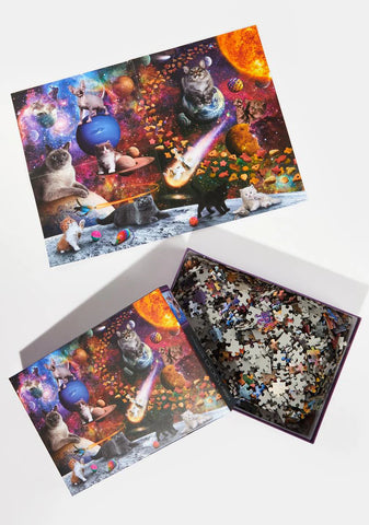 Cats In Space Puzzle