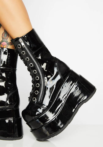 Wicked Vampyro Platform Boots