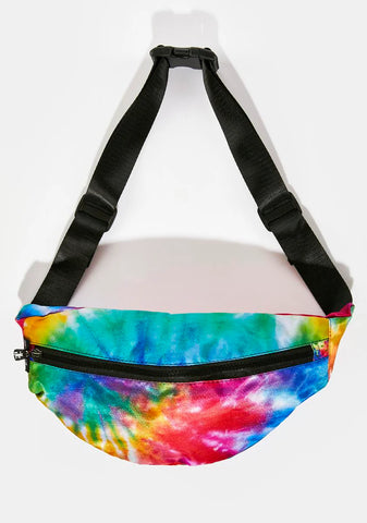 Tie Dye Rainbow Fanny Pack