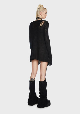 Ruined Life Sweater And Leg Warmers Set