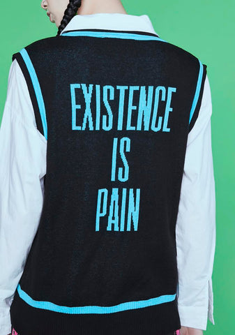 Meseeks And Destroy Intarsia Sweater Vest