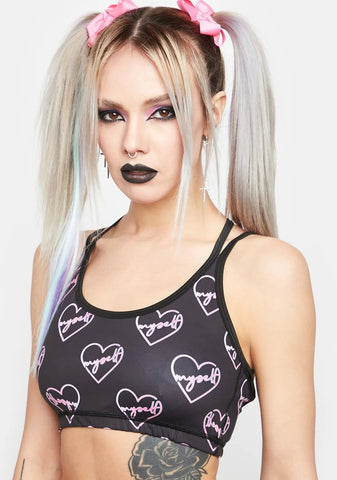 Heart Myself Sports Bra