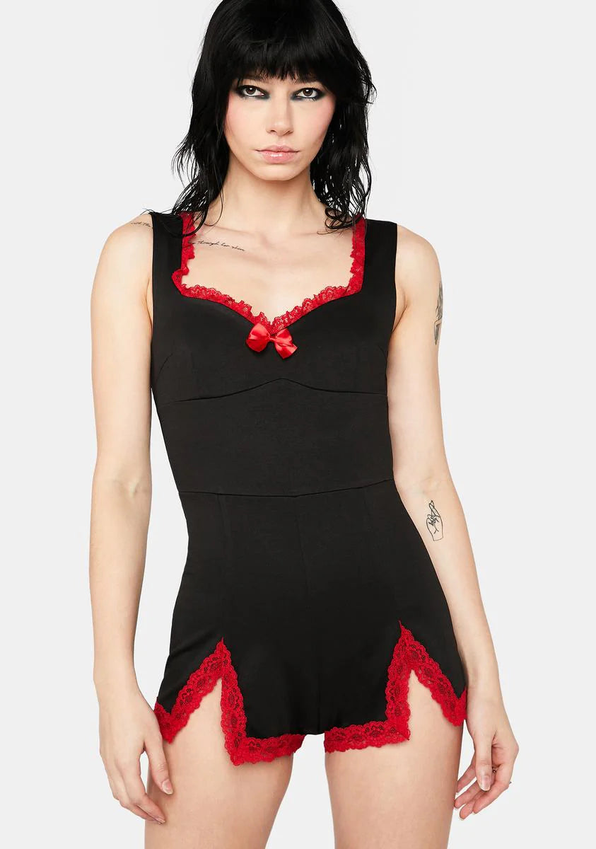 Downright Sweetheart Romper