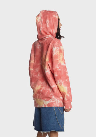 Look At The Bright Side Tie Dye Hoodie