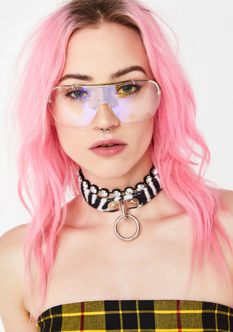 Bee Prismatic Ecstasy Iridescent Glasses