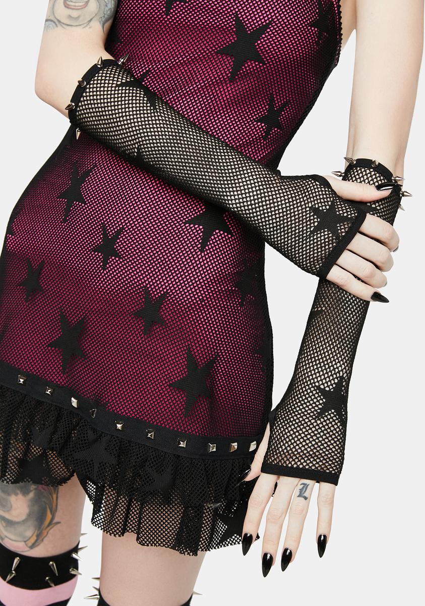 Stellar Headliner Fishnet Gloves