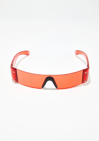 Lit Future Hustle Shield Sunglasses