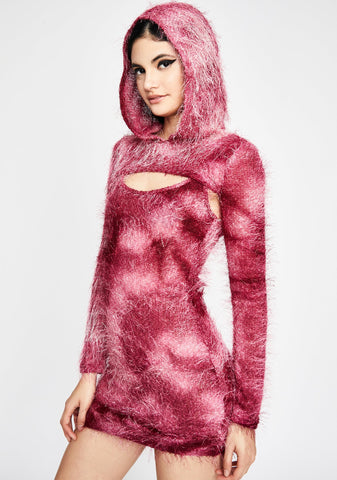 Candy Untamed Pleasures Hoodie Dress
