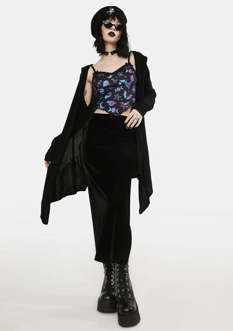 Wicked Twilight Draped Cardigan