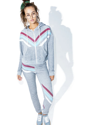 Tri Stripe Milk Run Hoodie