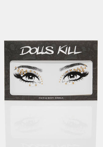 Hitting Gold Eye Stickers