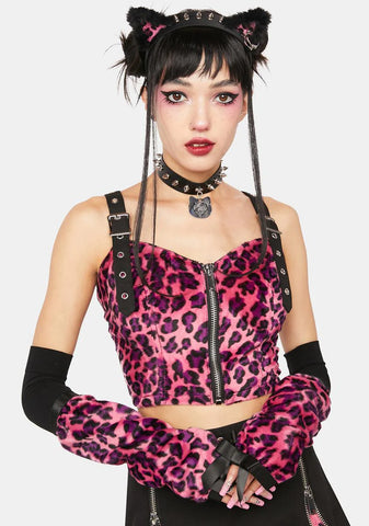 Spot Me If You Can Crop Top