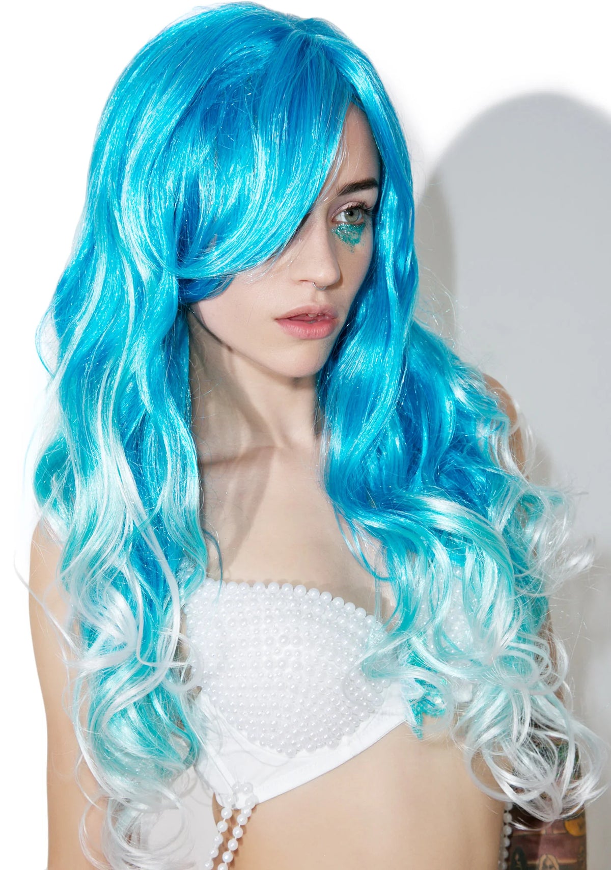 Turquoise Tease Ombre Wig