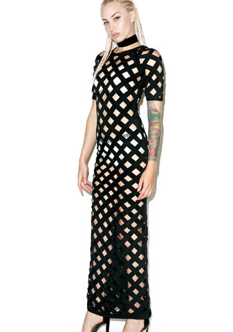 Cross Over Maxi Dress