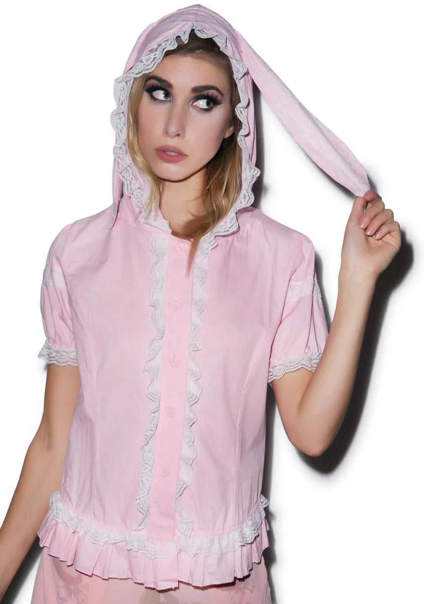 Usagi Rabbit Hooded Top