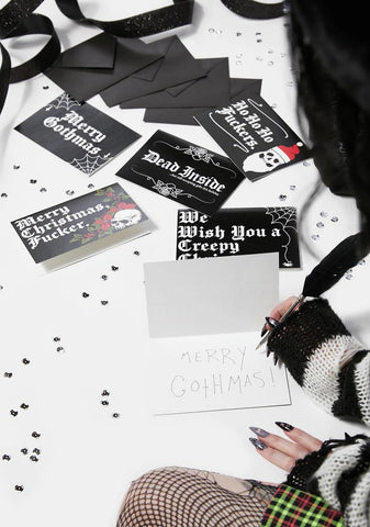 Naughty Listers Holiday Card Set