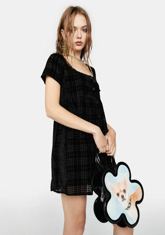 Don't Fail Me Now Plaid Dress