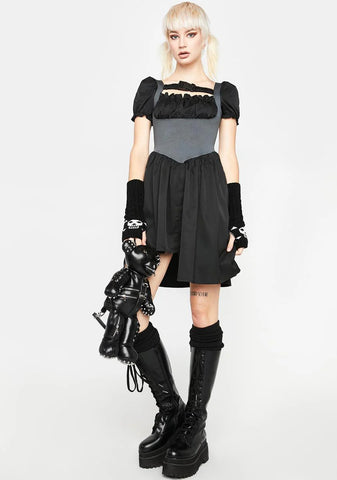 Lock Me Up Mini Dress