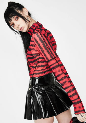 Sabrina Pleated Mini Skirt