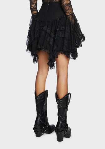 Fear My Wrath Mini Skirt