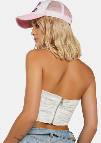 Holy Scandalous Secret Lace Corset Top