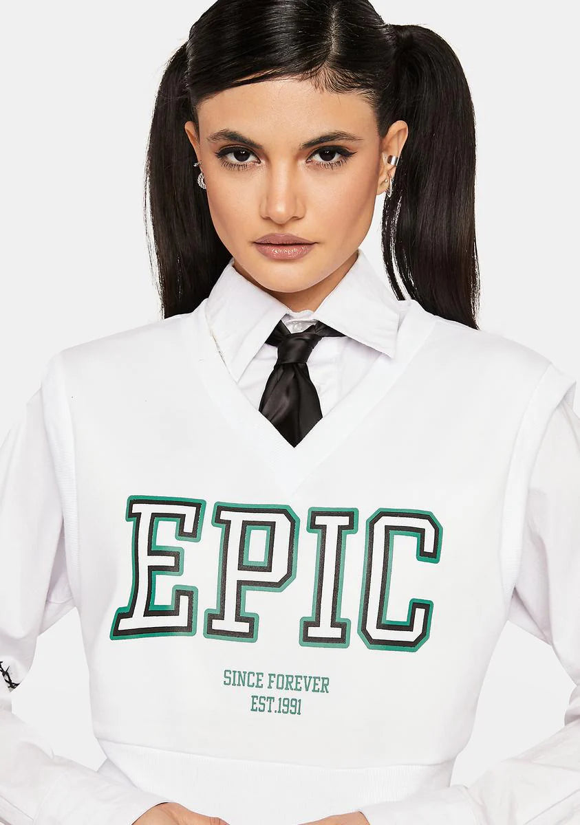 Epic League Sweatshirt Vest