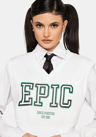Epic League Sweatshirt Vest