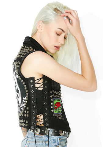 Vintage Deadstock Aces Of Space Vest