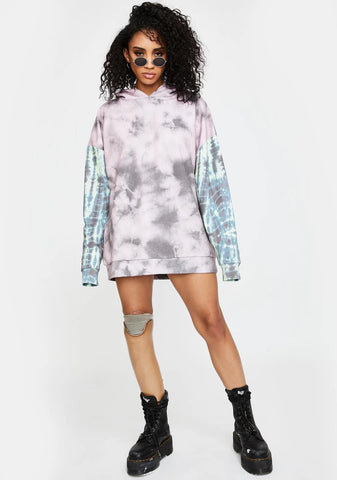 UFO Multi Tie Dye Hoodie