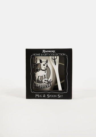 Hellhound Mug & Spoon Set